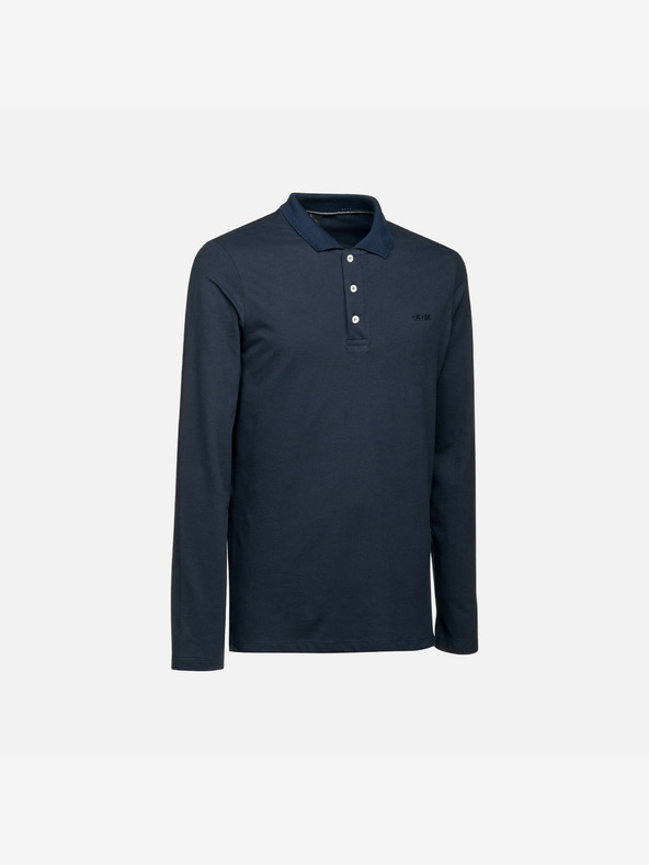 Geox Tmavomodré pánske tričko Geox