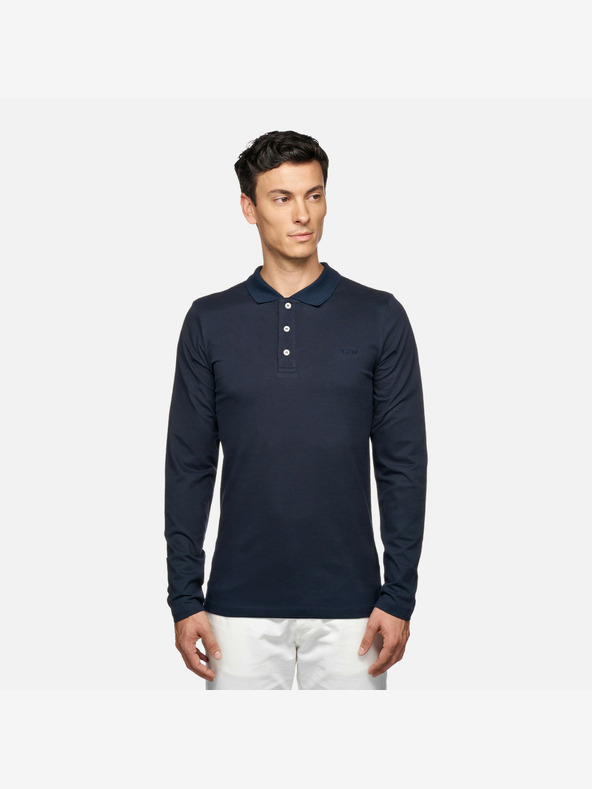 Geox Tmavomodré pánske tričko Geox