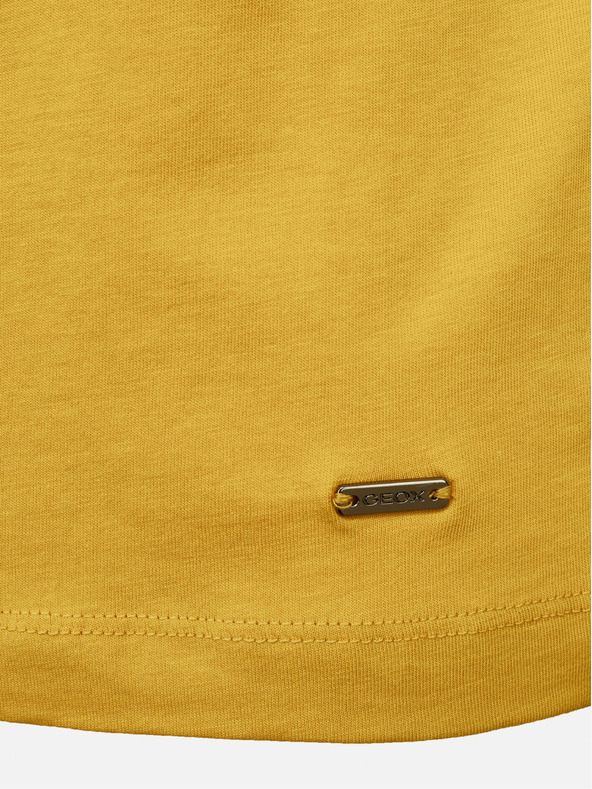 Geox Žlté pánske tričko Geox
