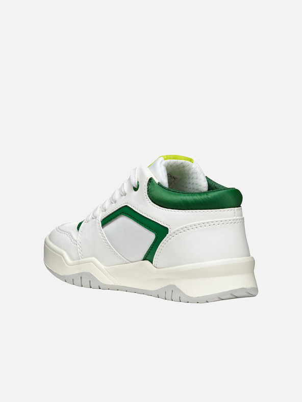 Geox Biele chlapčenské tenisky Geox Perth