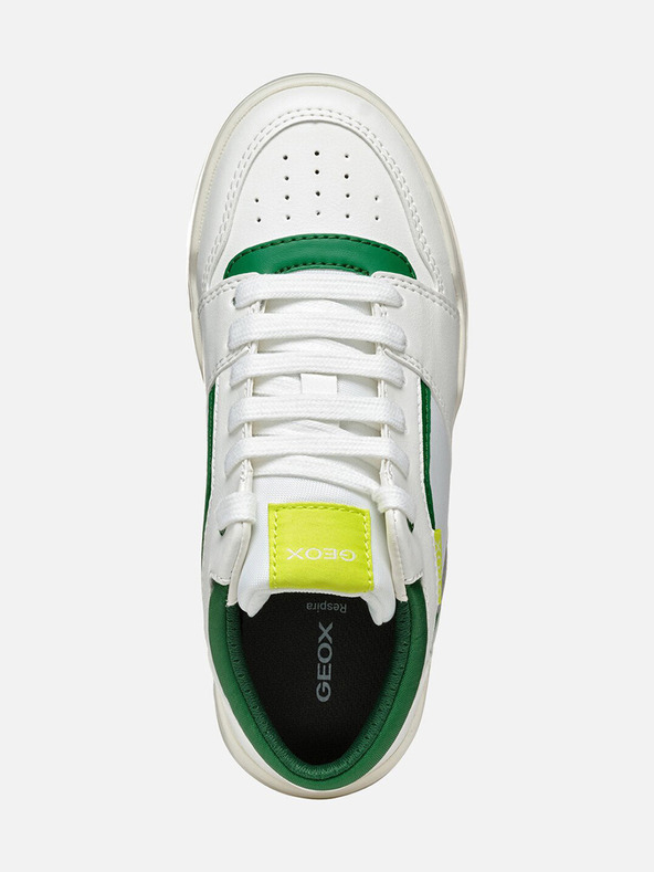 Geox Biele chlapčenské tenisky Geox Perth