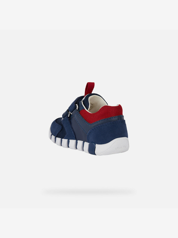 Geox Chlapčenské prvé kroky Geox Iupidoo Červená