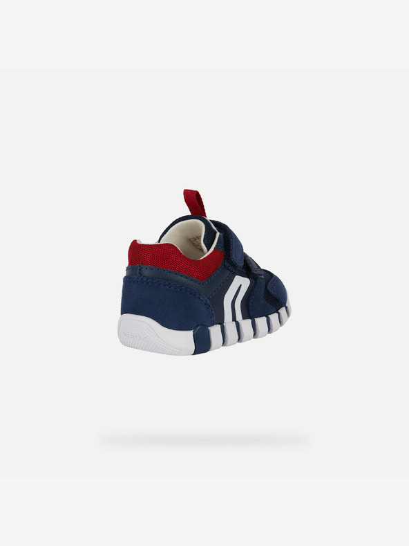 Geox Chlapčenské prvé kroky Geox Iupidoo Červená