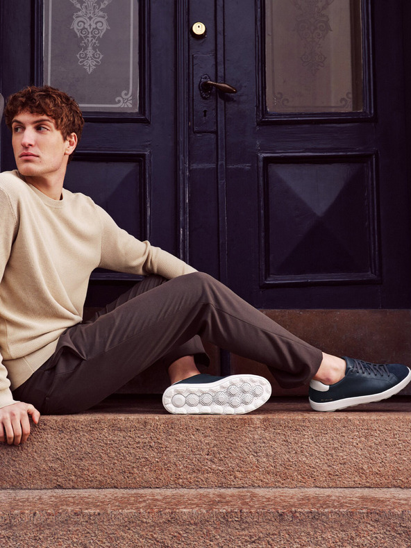 Geox Tmavomodré pánske tenisky Spherica Geox ECUB-1