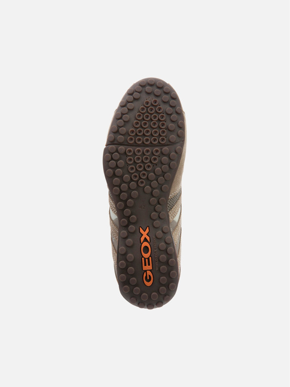 Geox Béžové pánske tenisky Geox Snake