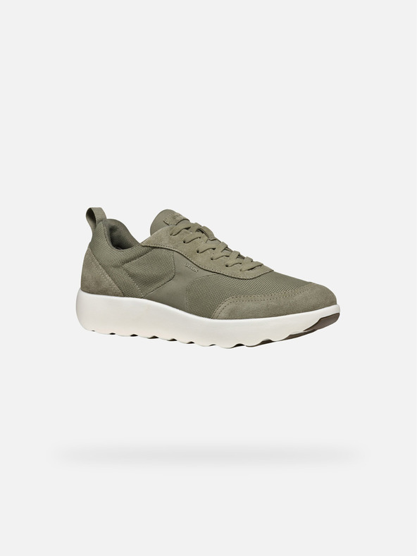 Geox Svetlozelené pánske tenisky Geox Xtors