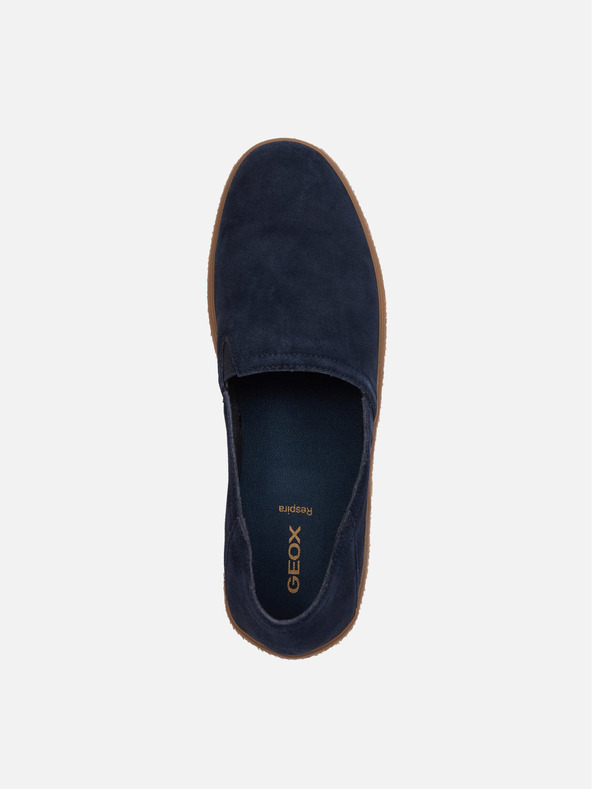 Geox Tmavomodré pánske slip on espadrilky Geox Pantelleria