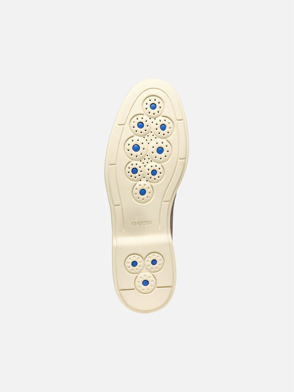 Geox Svetlošedé pánske mokasíny Geox Spherica EC17
