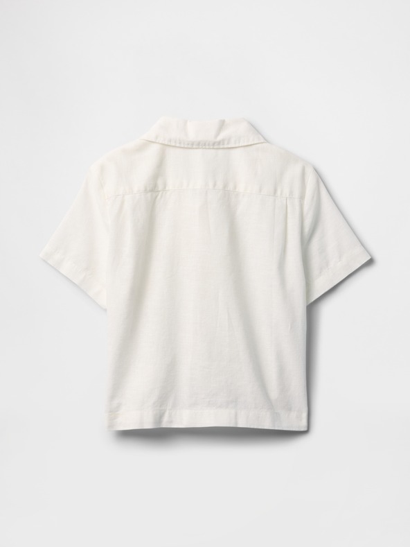 GAP Baby ľanová košeľa GAP