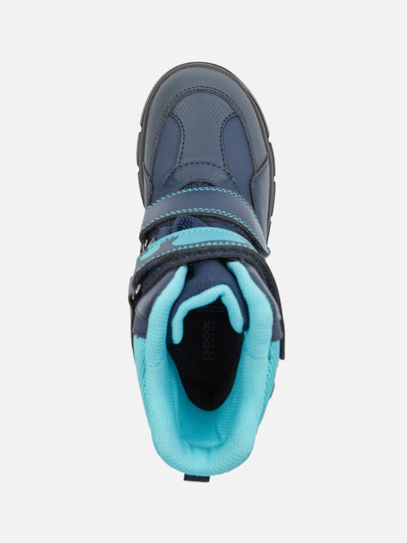 Geox Modré chlapčenské členkové topánky Geox Willaboo AB