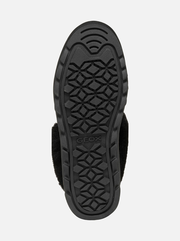 Geox Čierne dámske členkové čižmy Geox Milleiny Abx