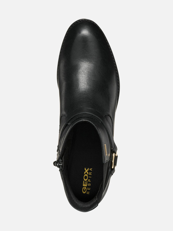 Geox Čierne dámske členkové topánky Geox Felicity ABX