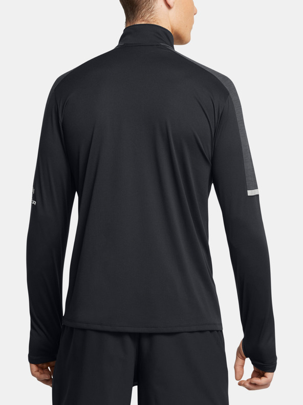 Under Armour Pánske tričko Under Armour UA Tech Utility 1/4 Zip-BLK