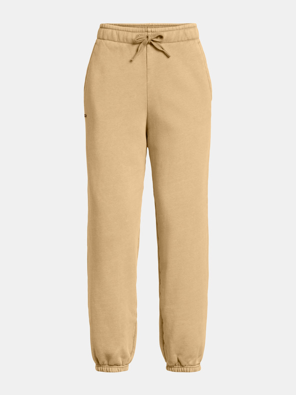 Under Armour Dámske športové nohavice Under Armour UA Icon HWT Flc OS Pant-BRN