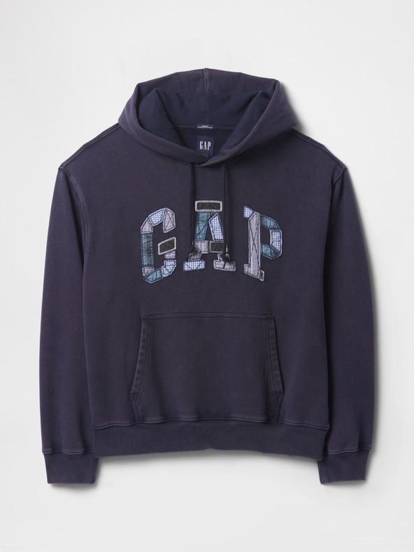 GAP Oversize mikina Patchwork Logo Americana GAP