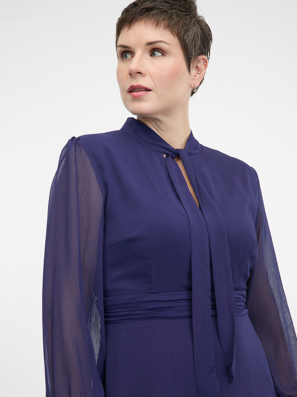 Orsay Tmavomodré dámske šaty ORSAY