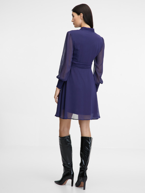 Orsay Tmavomodré dámske šaty ORSAY