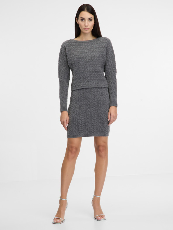 Orsay Sivý dámsky sveter ORSAY