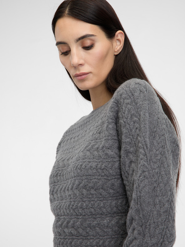 Orsay Sivý dámsky sveter ORSAY