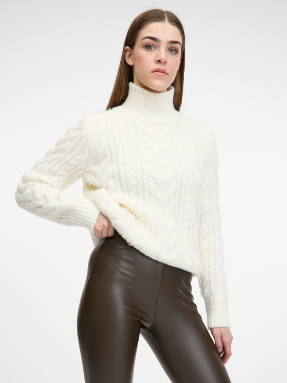 Orsay Hnedé dámske legíny ORSAY