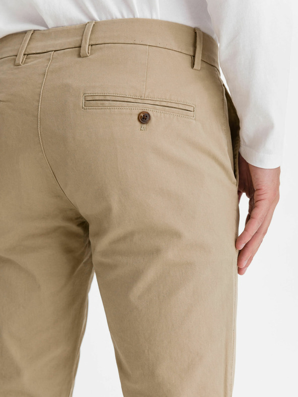 GAP Nohavice essential khaki skinny fit GapFlex GAP