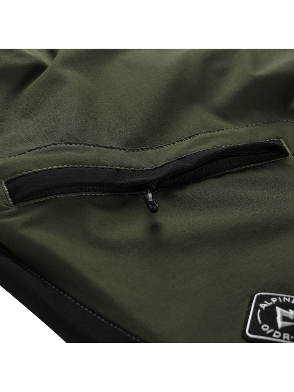 ALPINE PRO Pánske softshellové nohavice ALPINE PRO AKAN 2 jeans