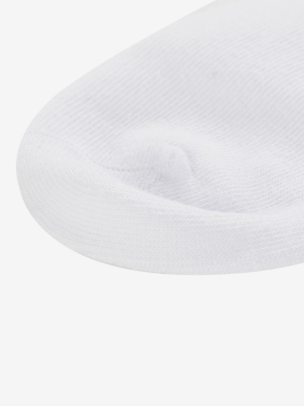 ALPINE PRO Biele unisex ponožky - 2 páry ALPINE PRO 2ULIANO