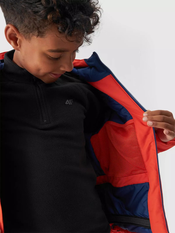 4F Chlapčenská lyžiarska bunda 4F