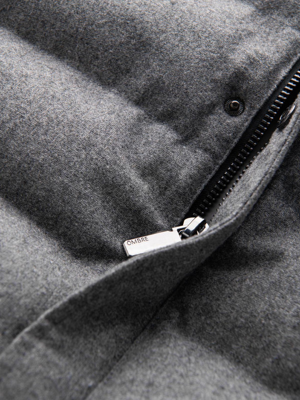 Ombre Clothing Ombre Clothing pánska prešívaná vesta