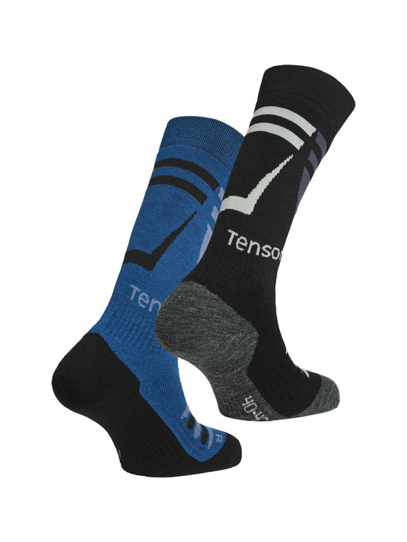 Tenson Unisex lyžiarske ponožky, balenie 2 párov TENSON Core Ski Socks 2-pack modré
