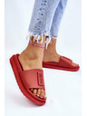 BIG STAR SHOES Dámske papuče Big Star červené