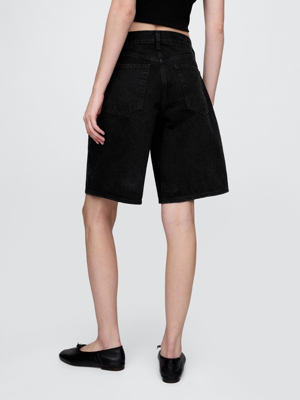 GAP Džínsové kraťasy Mid Rise Longline GAP