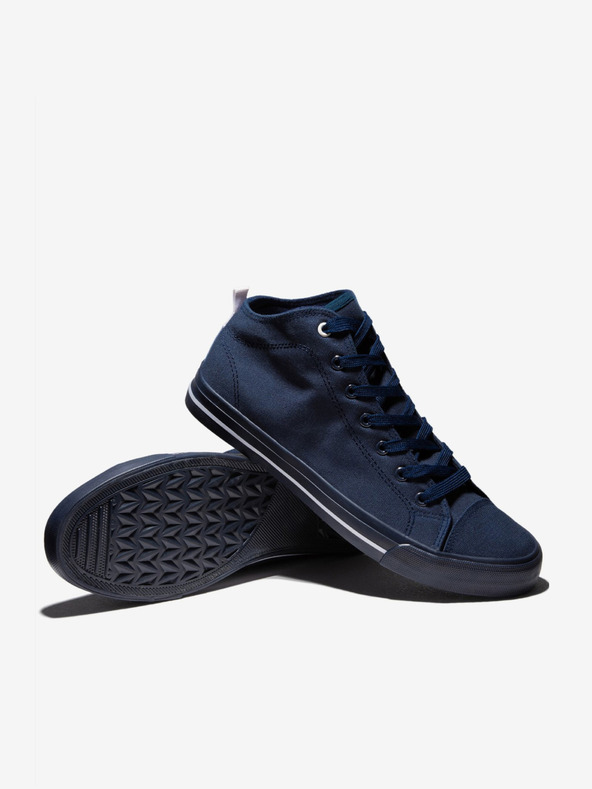 Ombre Clothing Tmavomodré pánske tenisky Ombre Oblečenie