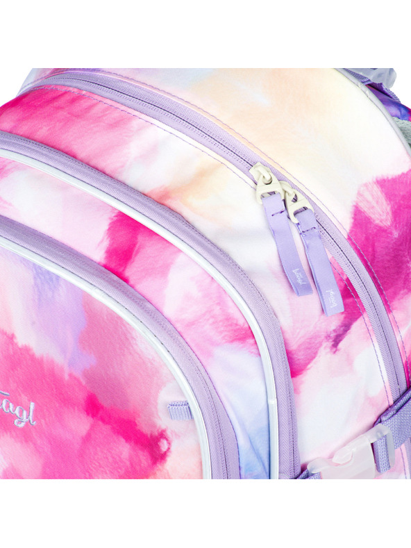BAAGL  Ružový školský batoh Baagl Core Painting