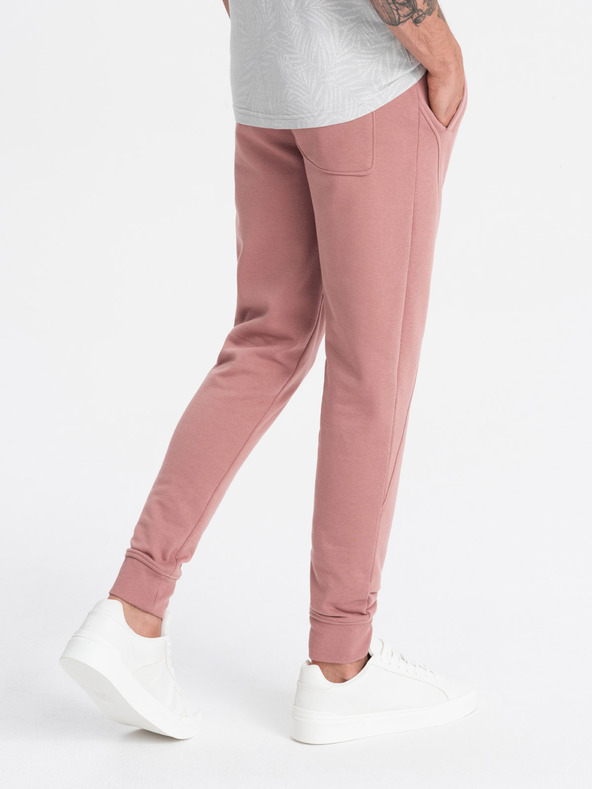 Ombre Clothing Pánske bavlnené tepláky BASIC jogger Ombre Clothing