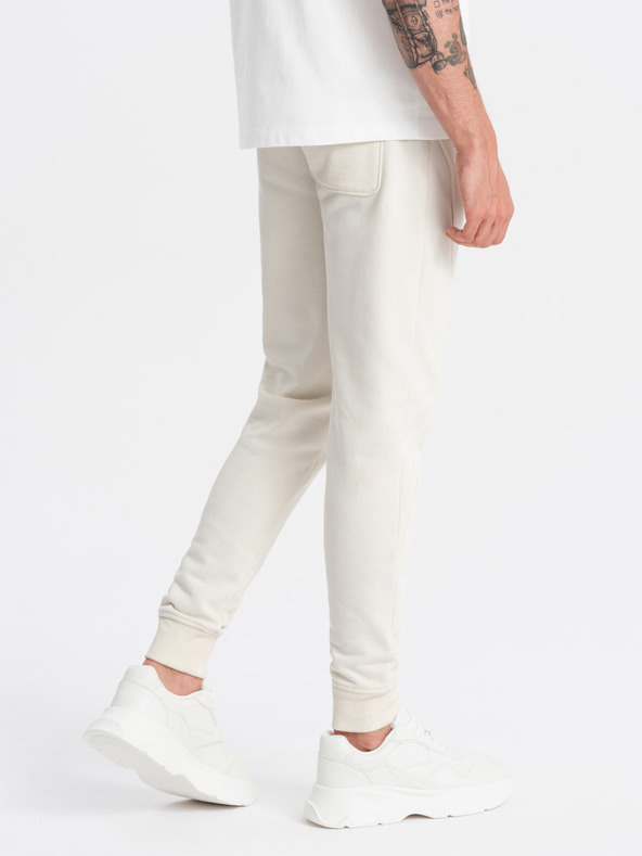 Ombre Clothing Pánske bavlnené tepláky BASIC Ombre Clothing