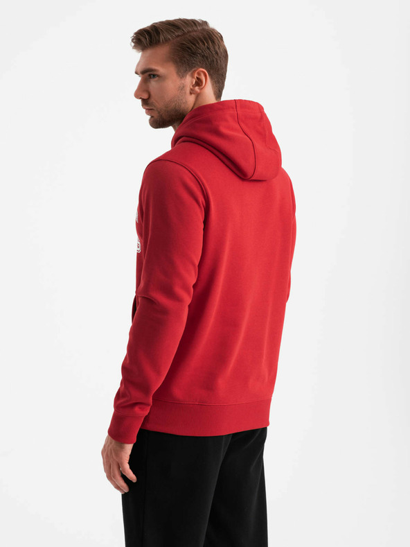 Ombre Clothing Pánska mikina s potlačou Kangaroo Ombre Oblečenie