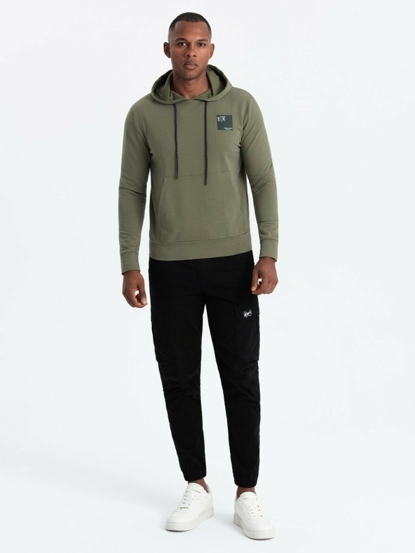 Ombre Clothing Pánska klokanka s kapucňou Ombre Clothing