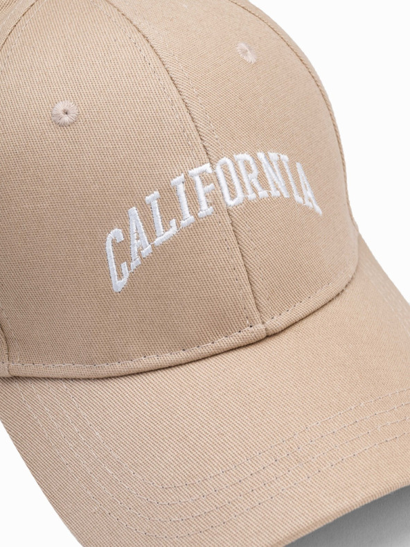 Edoti EDOTI Pánska čiapka, béžová