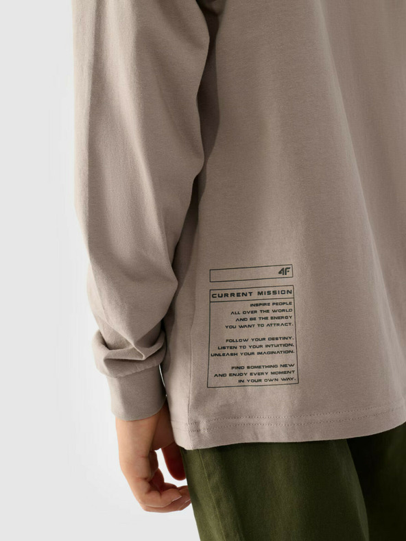 4F Chlapčenské tričko s potlačou 4F