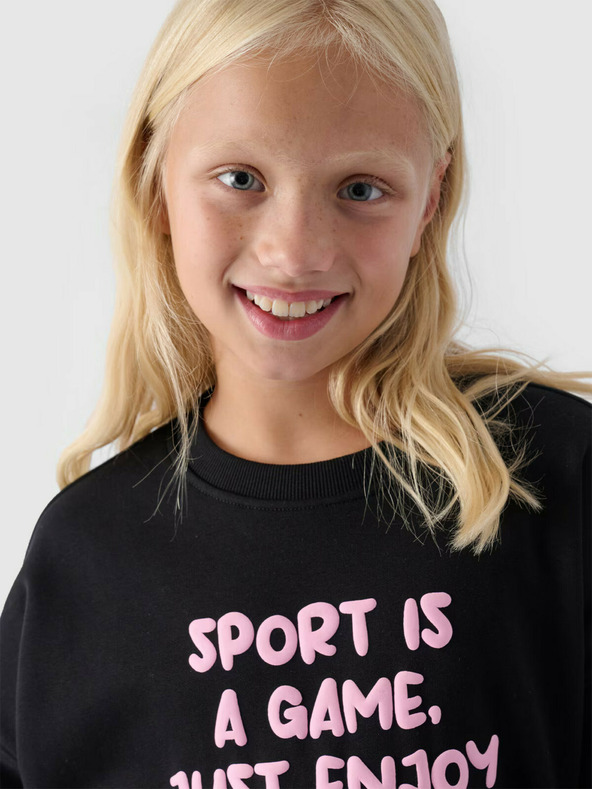 4F Dievčenská mikina 4F