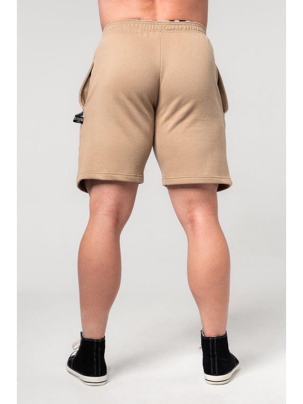 Nebbia Tepláky GYM BRO 352 M,svetlohnedá