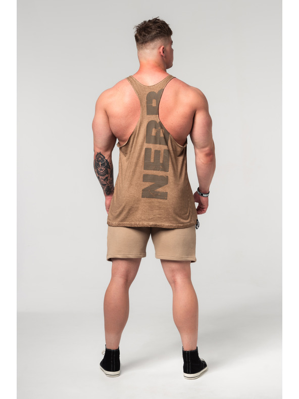 Nebbia Tepláky GYM BRO 352 M,svetlohnedá