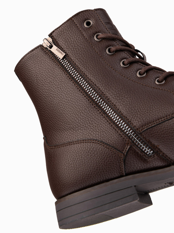 Ombre Clothing Pánske topánky z ekokože so zatepleným vysokým zvrškom Oblečenie Ombre