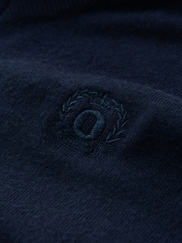 Ombre Clothing Elegantný pánsky sveter BASIC s výstrihom v tvare písmena V. Oblečenie v tvare písmena V