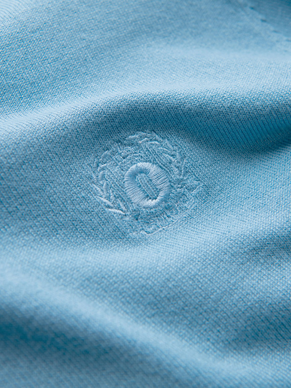 Ombre Clothing Elegantný pánsky sveter BASIC s výstrihom v tvare písmena V. Oblečenie v tvare písmena V