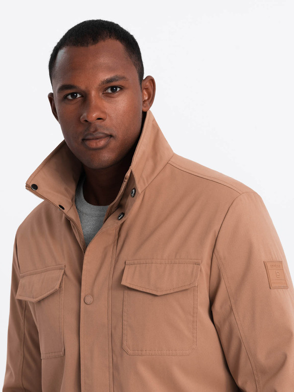 Ombre Clothing Pánska bunda s ombré oblečením