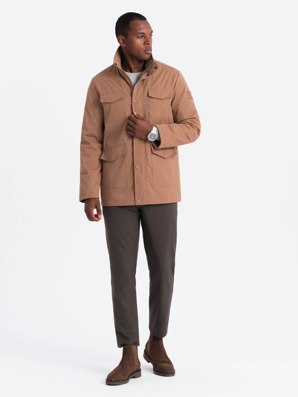 Ombre Clothing Pánska bunda s ombré oblečením