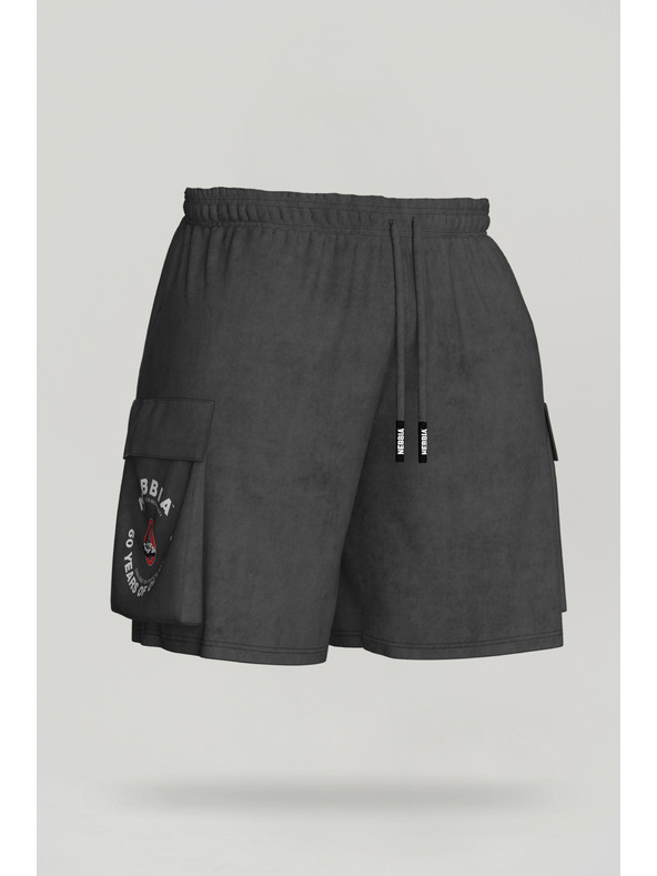 Nebbia Sprané voľné šortky LEGACY 787 M,svetlosivá