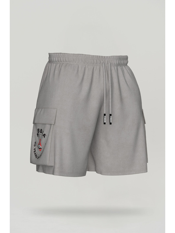 Nebbia Sprané voľné šortky LEGACY 787 M,svetlosivá